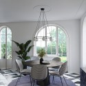 Żyrandol YOLI kolor czarny SOLLUX LIGHTING polska produkcja