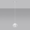Lampa wisząca TULOS kolor biały SOLLUX LIGHTING polska produkcja