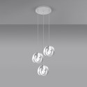 Lampa wisząca TULOS kolor biały SOLLUX LIGHTING polska produkcja