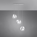 Lampa wisząca TULOS kolor biały SOLLUX LIGHTING polska produkcja