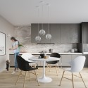 Lampa wisząca TULOS kolor biały SOLLUX LIGHTING polska produkcja