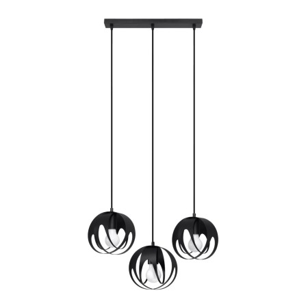 Lampa wisząca TULOS kolor czarny SOLLUX LIGHTING polska produkcja