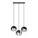 Lampa wisząca TULOS kolor czarny SOLLUX LIGHTING polska produkcja