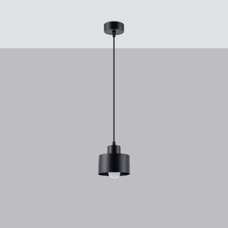 Lampa wisząca SAVAR kolor czarny SOLLUX LIGHTING polska produkcja