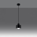 Lampa wisząca SAVAR kolor czarny SOLLUX LIGHTING polska produkcja