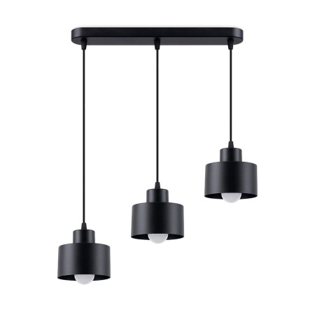 Lampa wisząca SAVAR kolor czarny SOLLUX LIGHTING polska produkcja