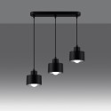 Lampa wisząca SAVAR kolor czarny SOLLUX LIGHTING polska produkcja