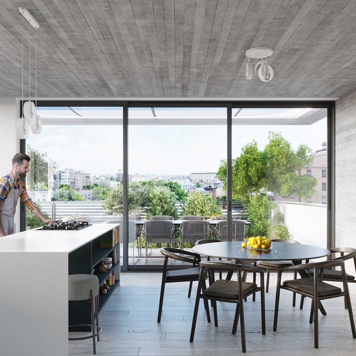 Kinkiet TITRAN kolor biały SOLLUX LIGHTING polska produkcja