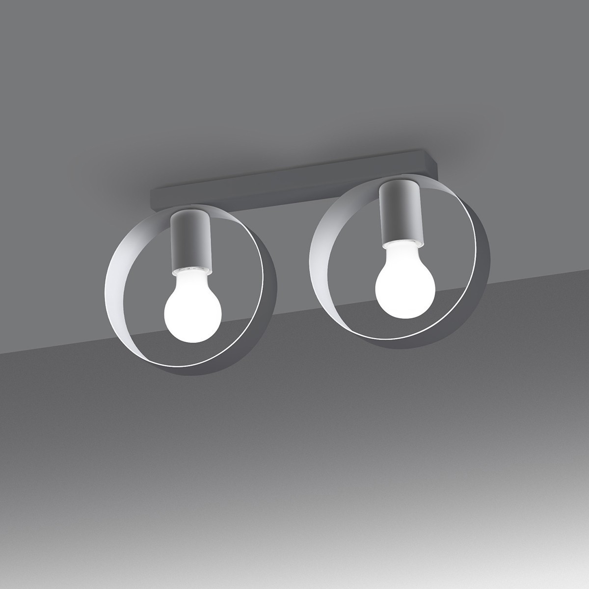 Plafon TITRAN kolor biały SOLLUX LIGHTING polska produkcja