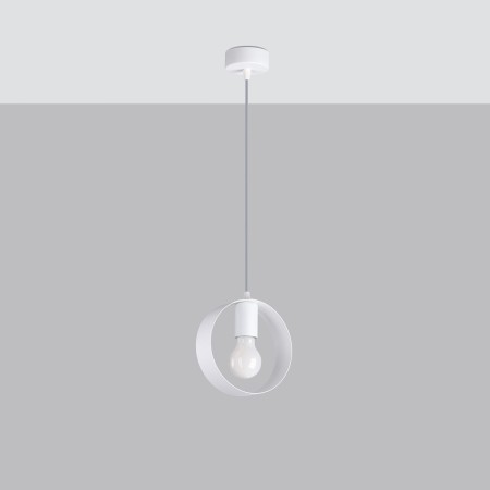 Lampa wisząca TITRAN kolor biały SOLLUX LIGHTING polska produkcja