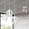 Lampa wisząca TITRAN kolor biały SOLLUX LIGHTING polska produkcja
