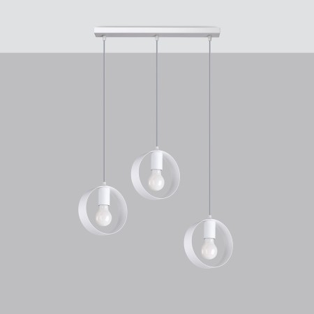 Lampa wisząca TITRAN kolor biały SOLLUX LIGHTING polska produkcja