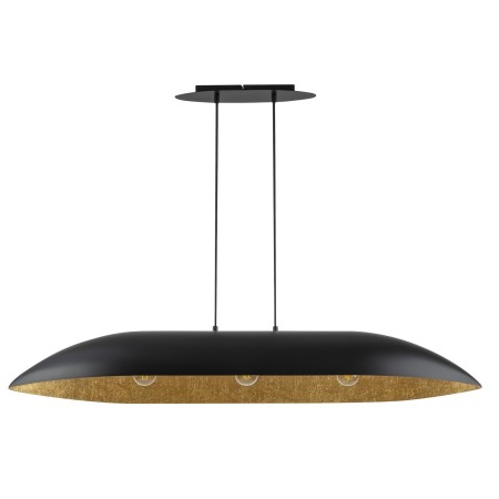 lampa wisząca Gondola kolor czarny / złoty polska produkcja