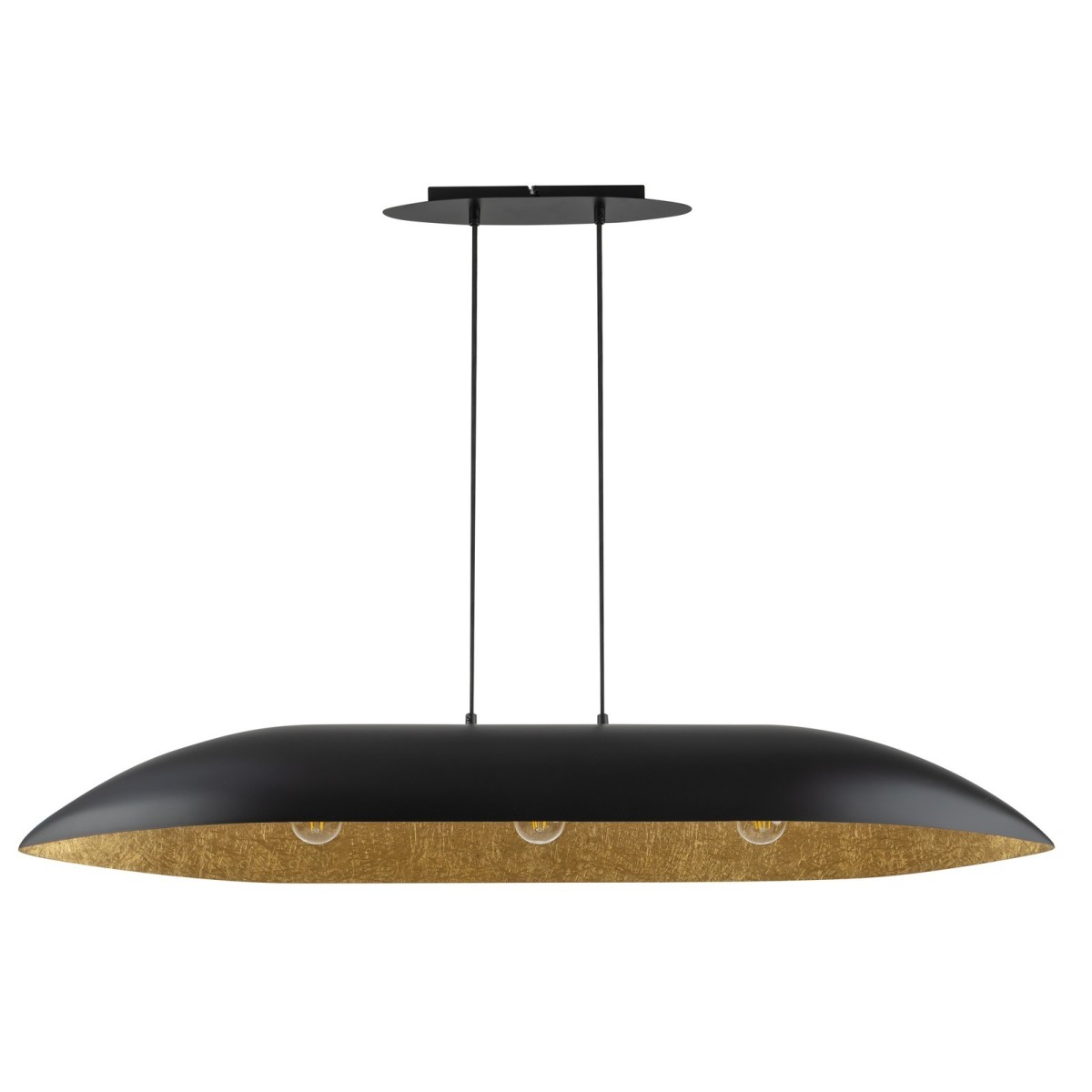 lampa wisząca Gondola kolor czarny / złoty polska produkcja