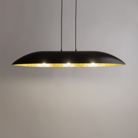 lampa wisząca Gondola kolor czarny / złoty polska produkcja