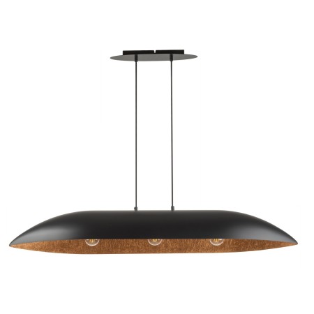 lampa wisząca Gondola kolor czarny / miedź polska produkcja