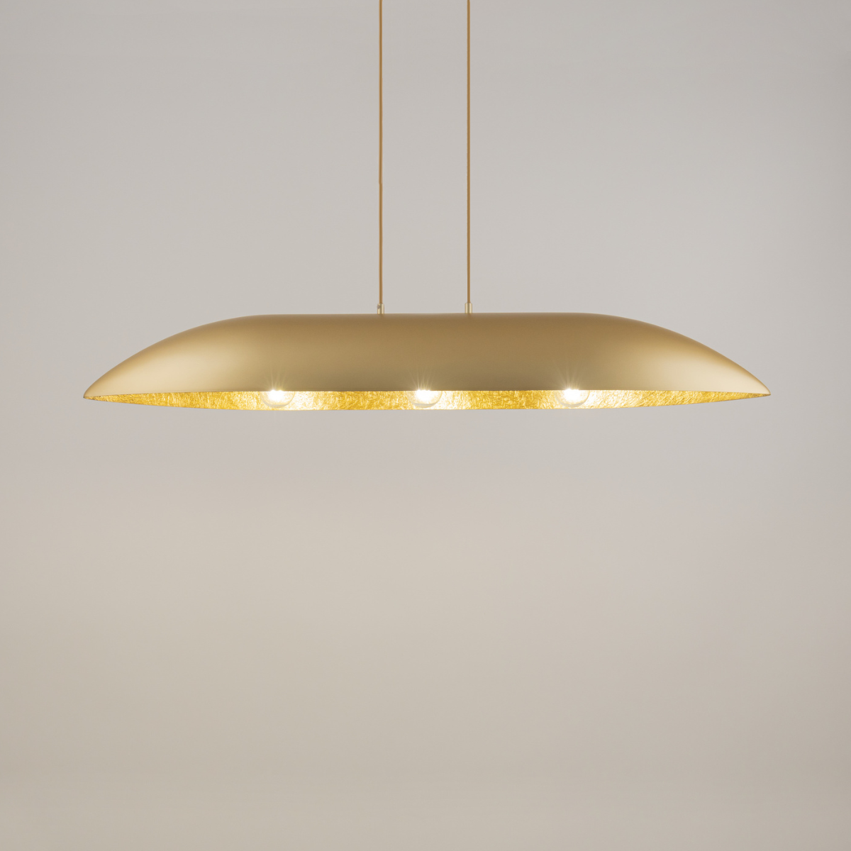 lampa wisząca Gondola kolor złoty polska produkcja