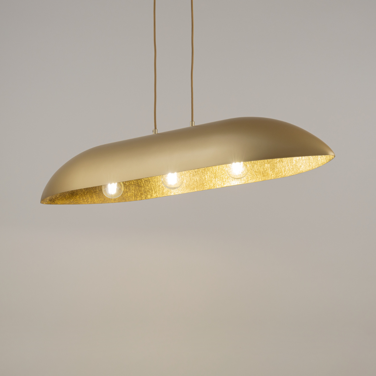 lampa wisząca Gondola kolor złoty polska produkcja