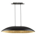 lampa wisząca Gondola kolor czarny / złoty polska produkcja