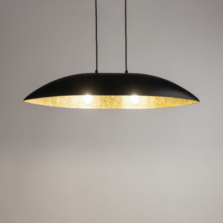 lampa wisząca Gondola kolor czarny / złoty polska produkcja