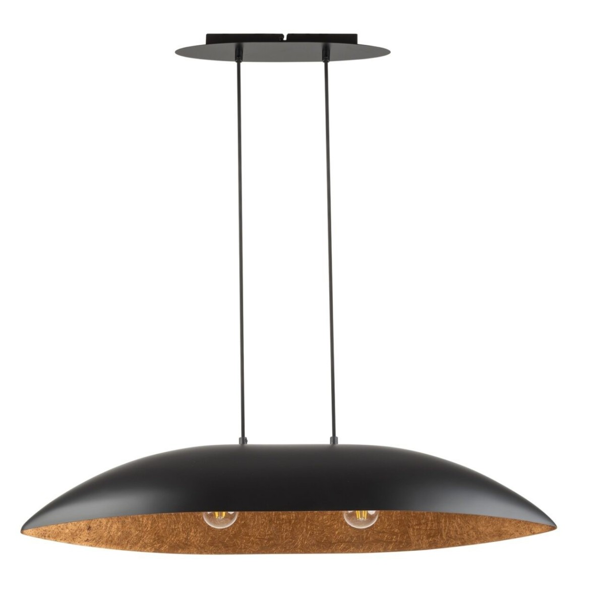 lampa wisząca Gondola kolor czarny / miedź polska produkcja