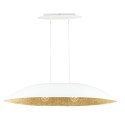 lampa wisząca Gondola kolor biały / złoty polska produkcja