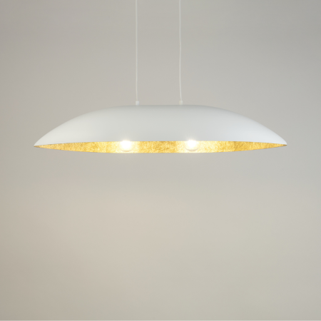 lampa wisząca Gondola kolor biały / złoty polska produkcja