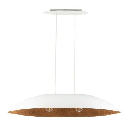 lampa wisząca Gondola kolor biały / miedziany polska produkcja