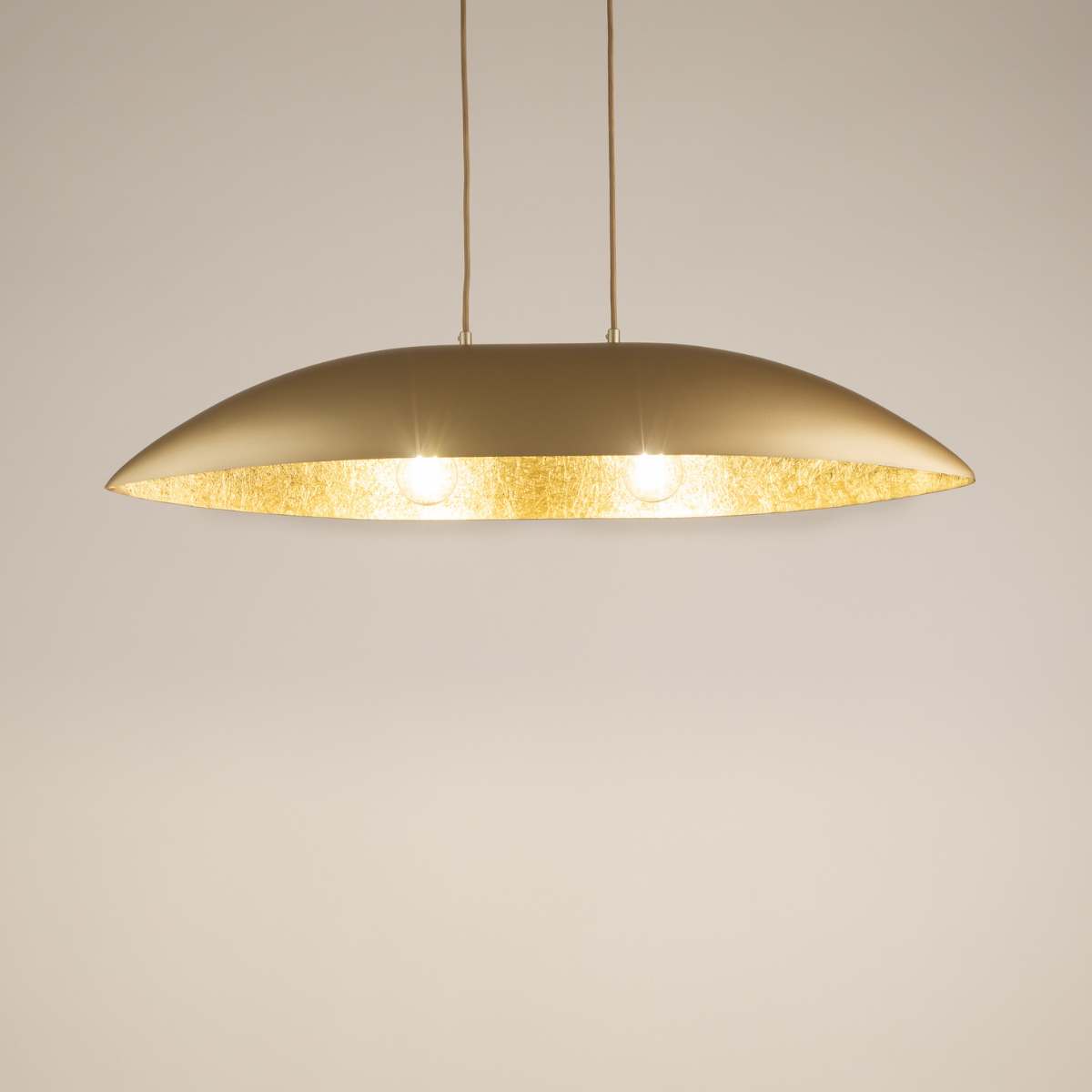 lampa wisząca Gondola kolor złoty polska produkcja