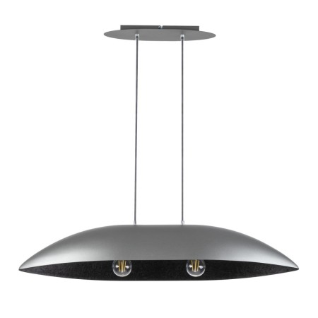lampa wisząca Gondola kolor srebrny / czarny polska produkcja