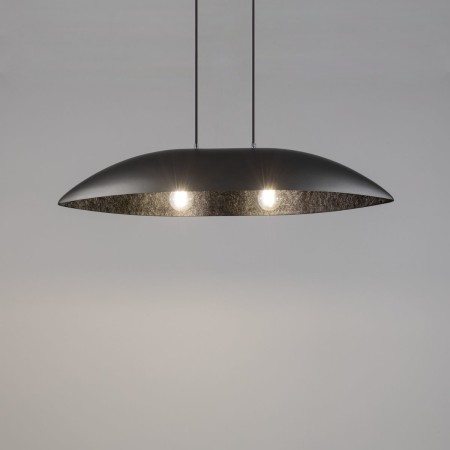 lampa wisząca Gondola kolor srebrny / czarny polska produkcja