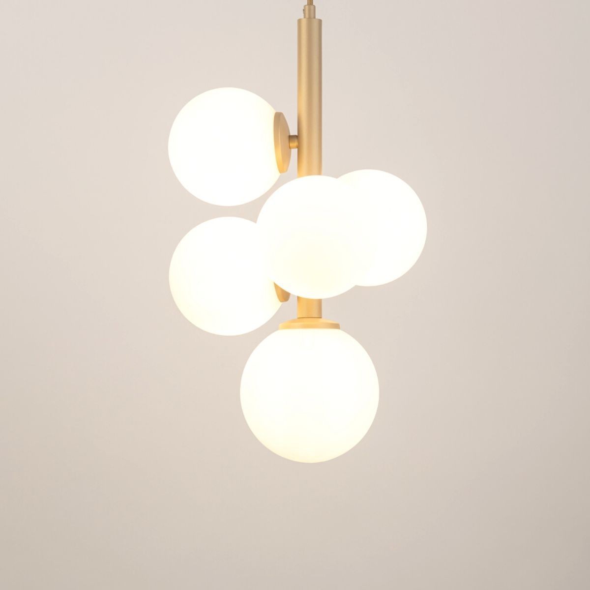 lampa wisząca Perla kolor biały polska produkcja