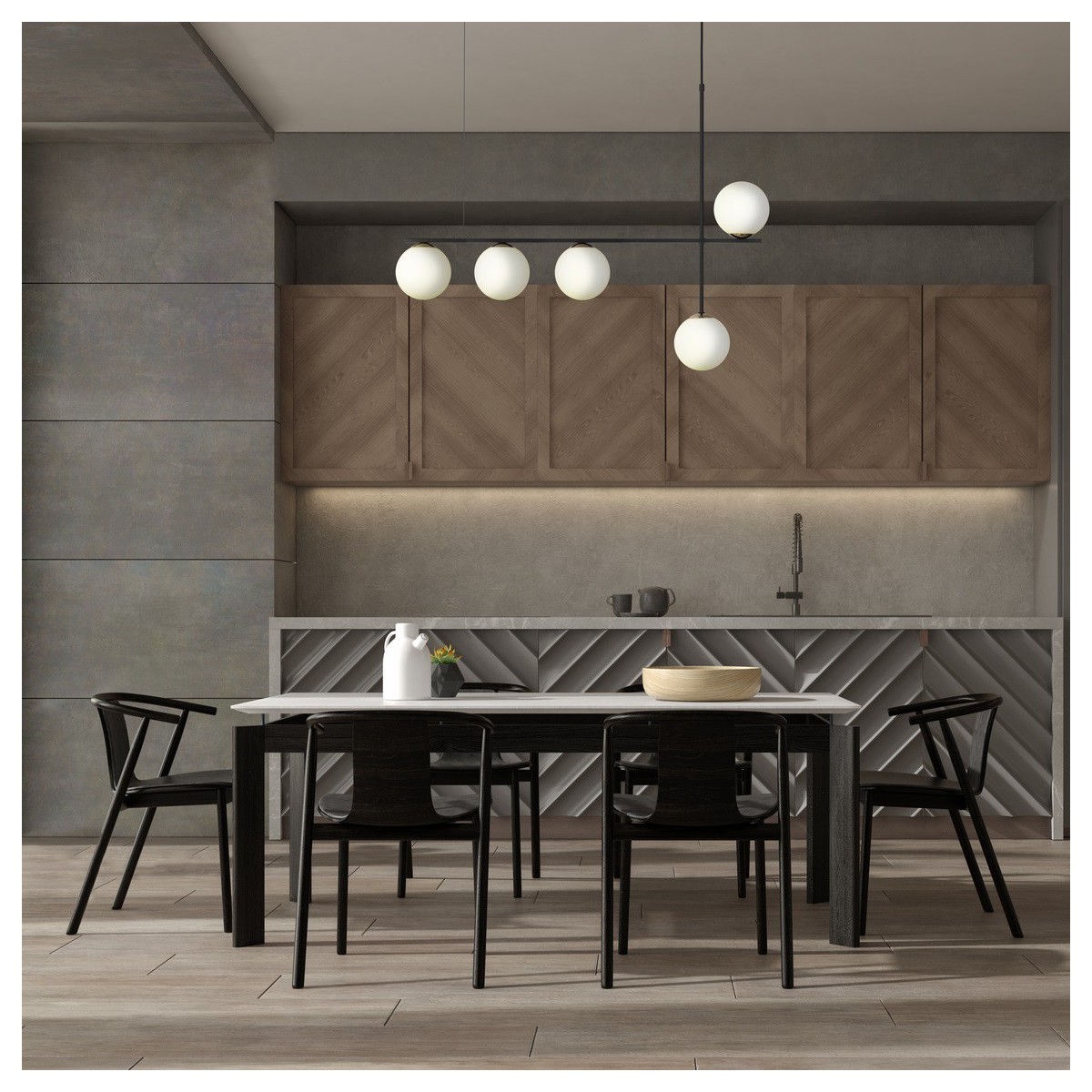 lampa wisząca Silia kolor biały polska produkcja