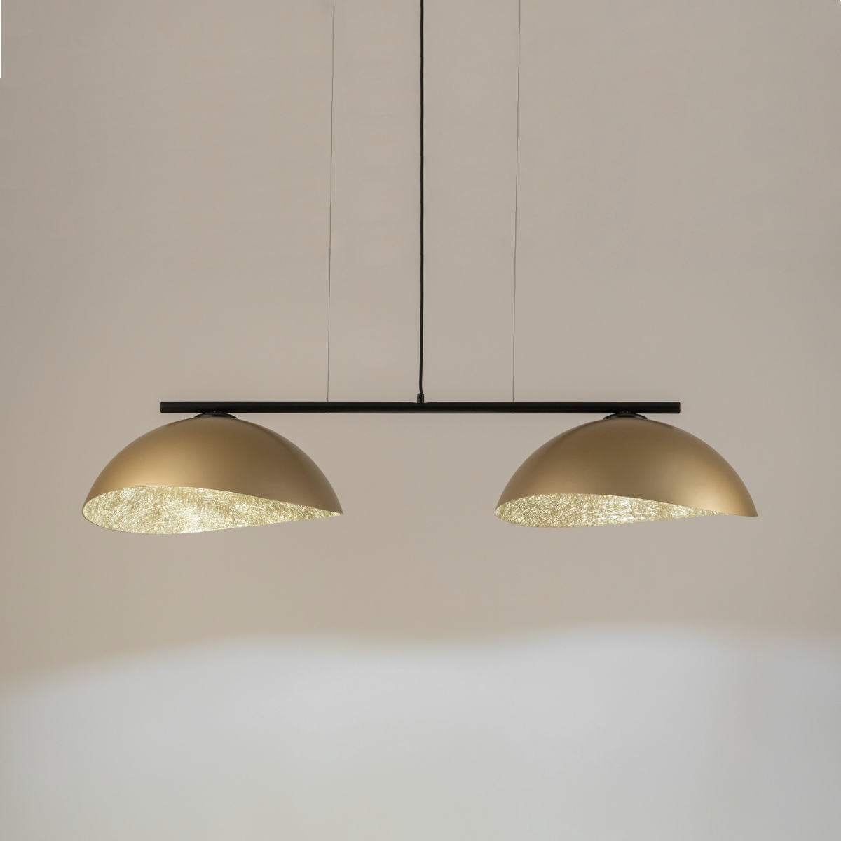 lampa wisząca Solar kolor złoty polska produkcja