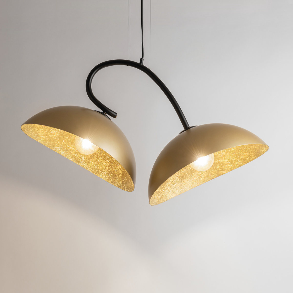 lampa wisząca Space kolor złoty polska produkcja