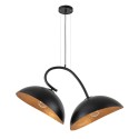 lampa wisząca Space kolor czarny / miedź polska produkcja