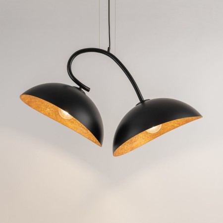 lampa wisząca Space kolor czarny / miedź polska produkcja