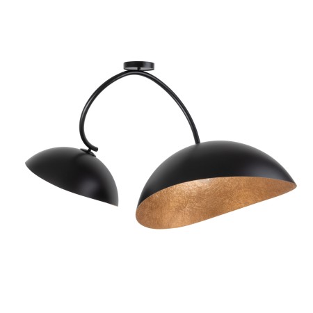 plafon Space kolor czarny / miedź polska produkcja