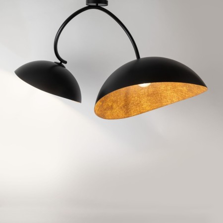 plafon Space kolor czarny / miedź polska produkcja