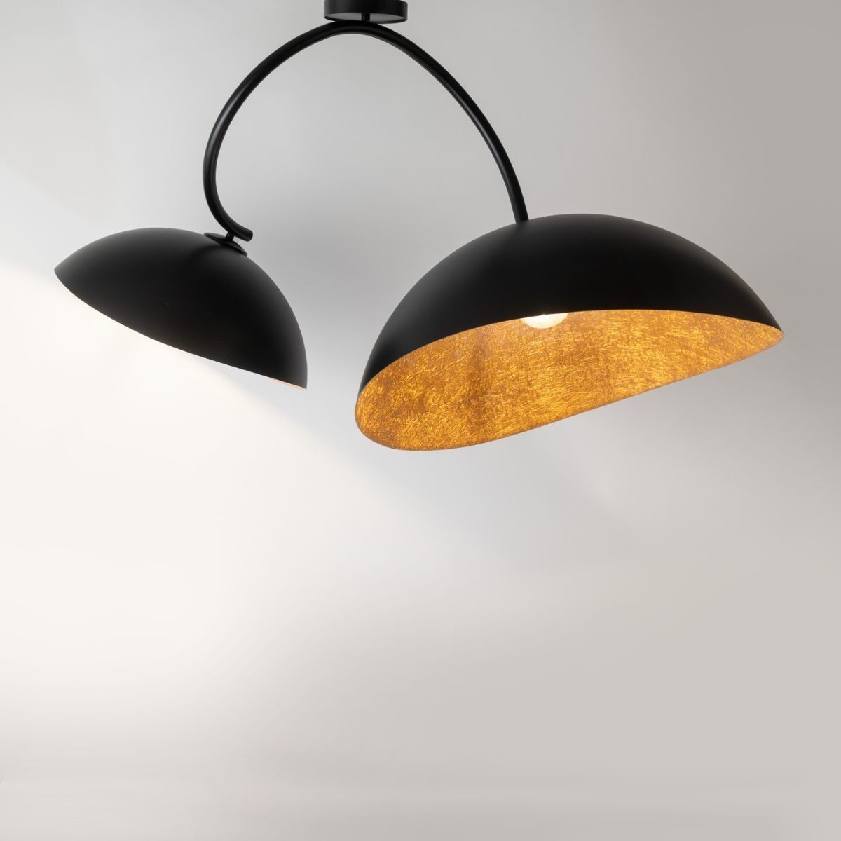 plafon Space kolor czarny / miedź polska produkcja