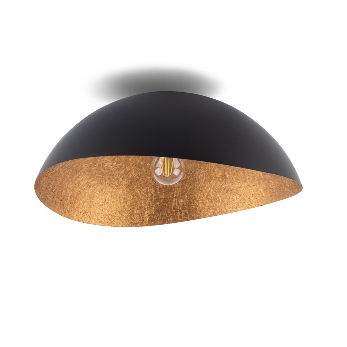 plafon Solaris kolor czarny / miedź polska produkcja