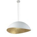 lampa wisząca Solaris kolor biały / złoty polska produkcja