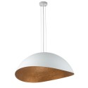 lampa wisząca Solaris kolor biały / miedziany polska produkcja