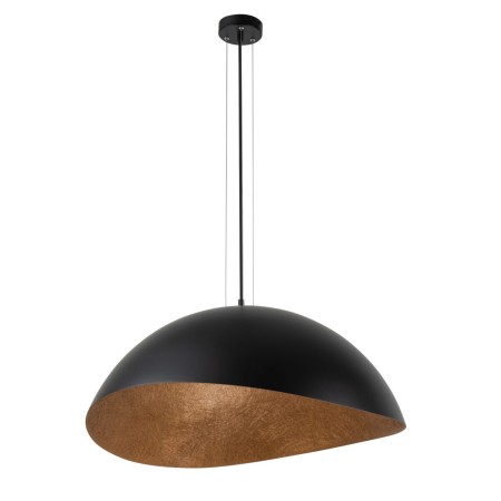 lampa wisząca Solaris kolor czarny / miedź polska produkcja