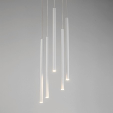 lampa wisząca Sopel kolor biały polska produkcja