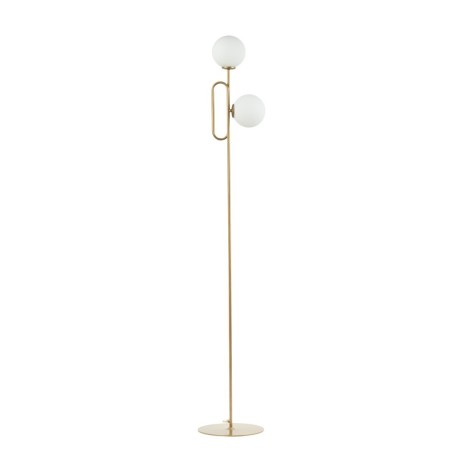 lampa podłogowa Tes kolor biały polska produkcja