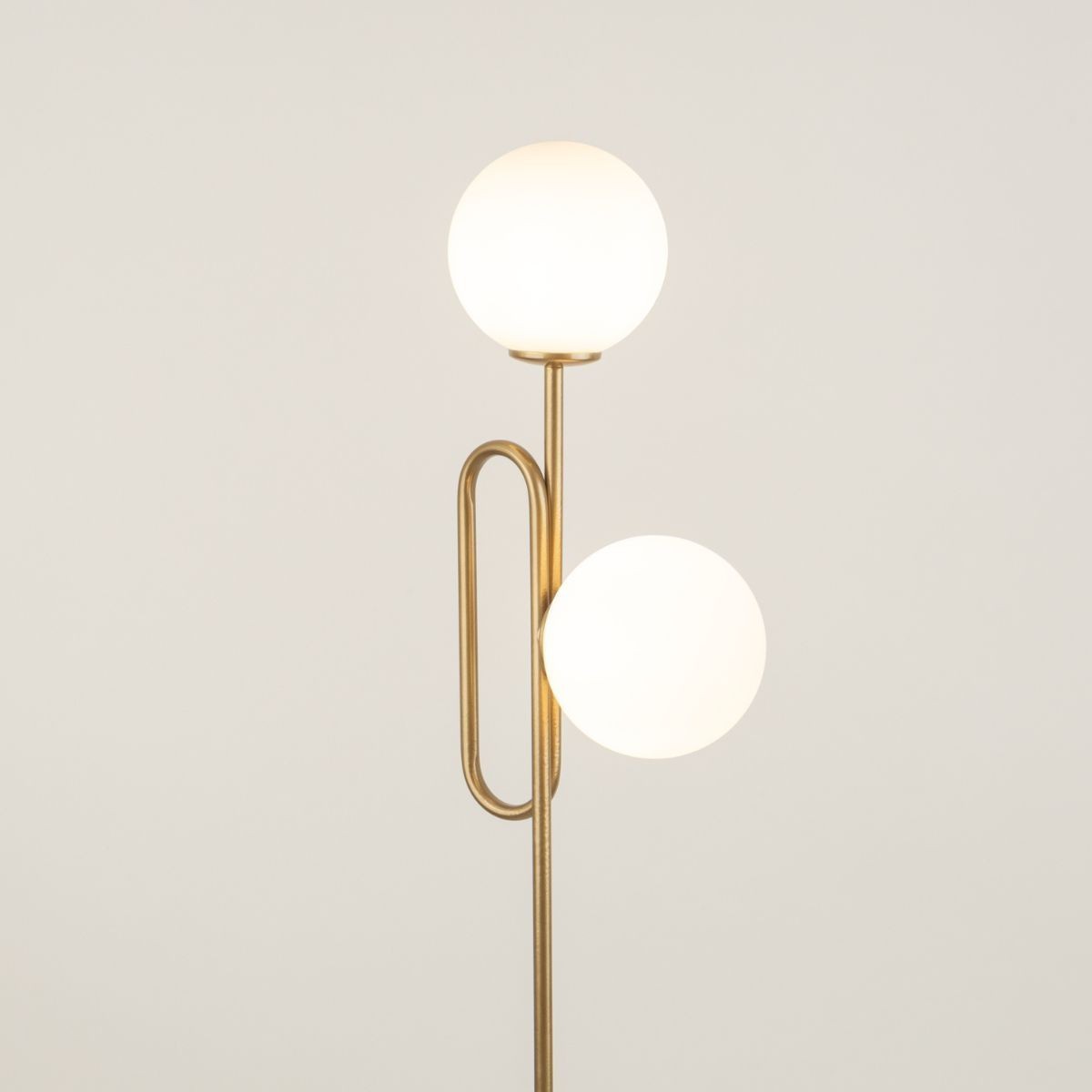 lampa podłogowa Tes kolor biały polska produkcja