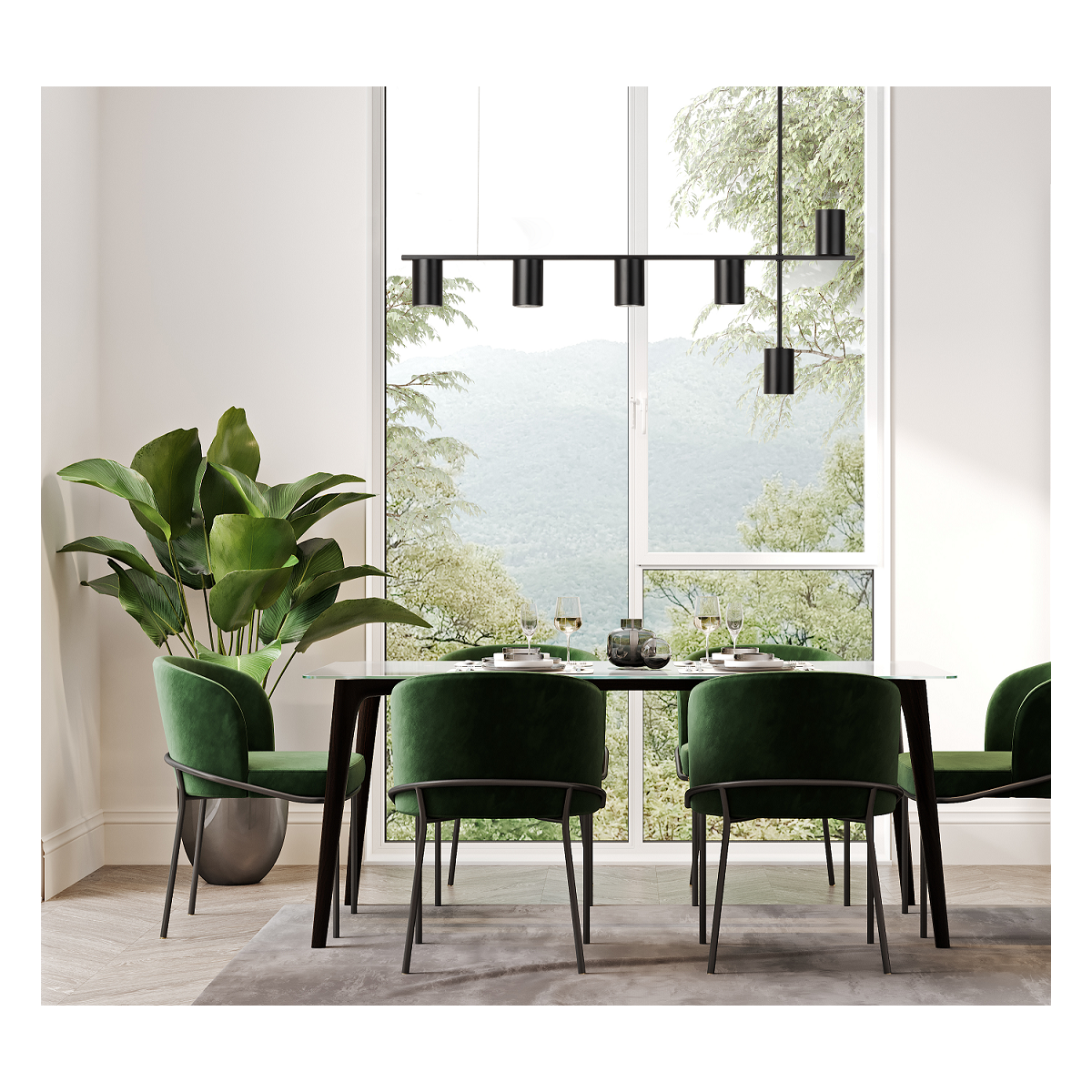 lampa wisząca Vendo kolor czarny polska produkcja