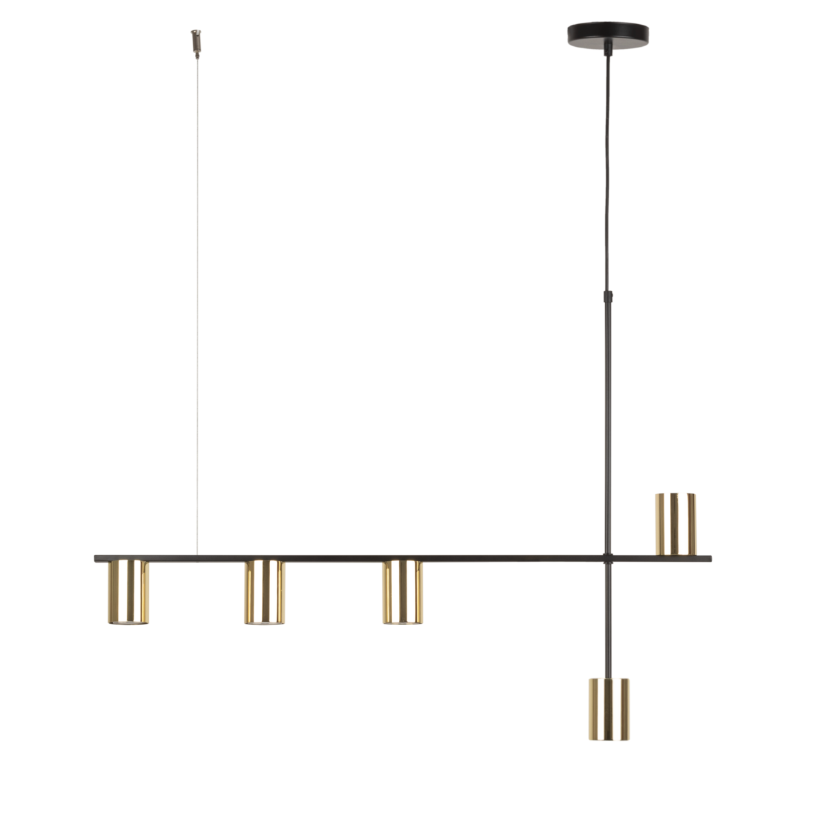 lampa wisząca Vendo kolor mosiądz polska produkcja