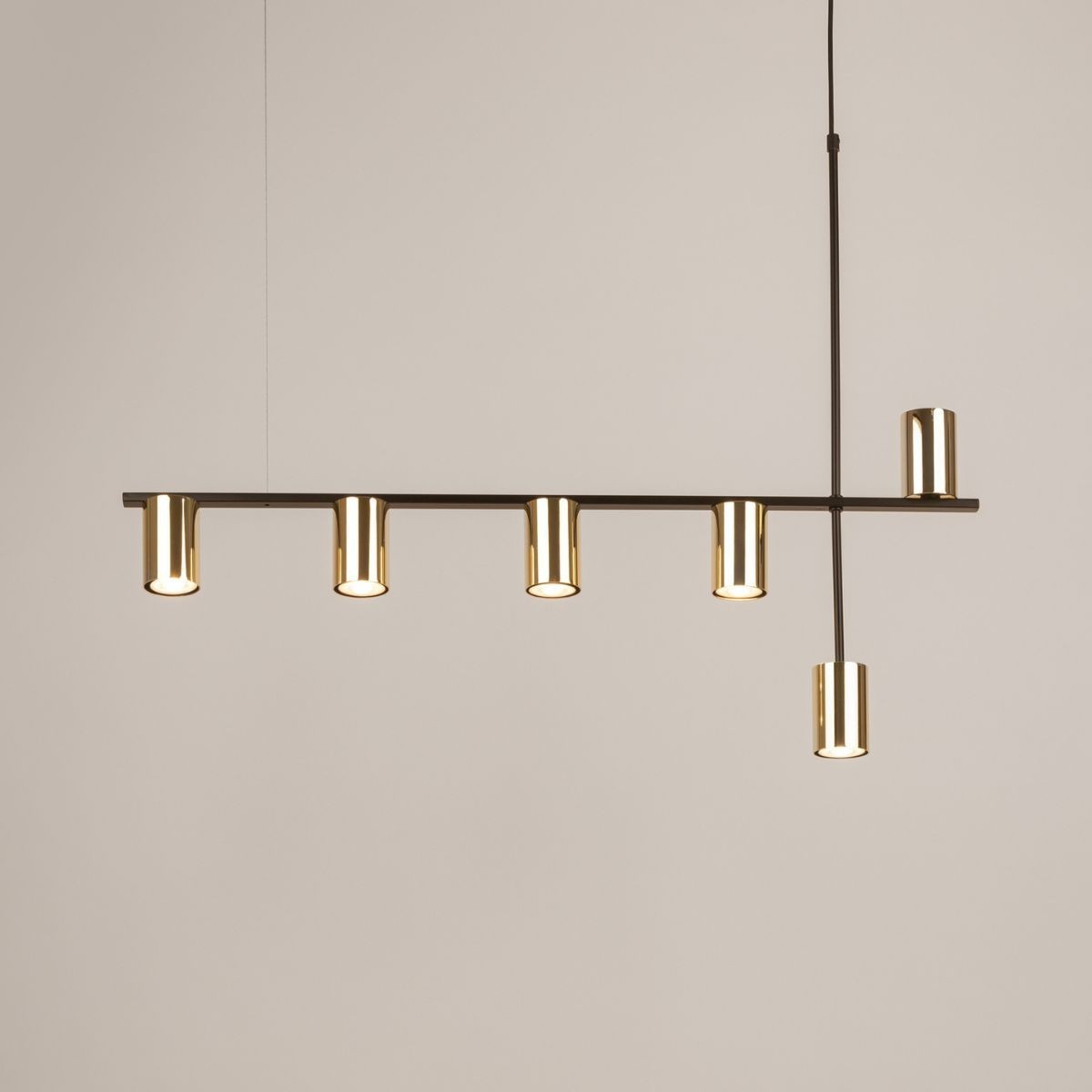 lampa wisząca Vendo kolor mosiądz polska produkcja